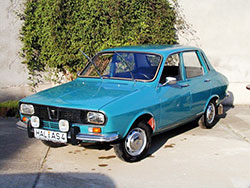 Первый румынский автомобиль Dacia 1300