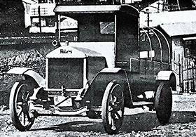 Первый грузовой автомобиль компании Isuzu - СР, 1922 год. Грузовой автомобиль СР, 1922 год.