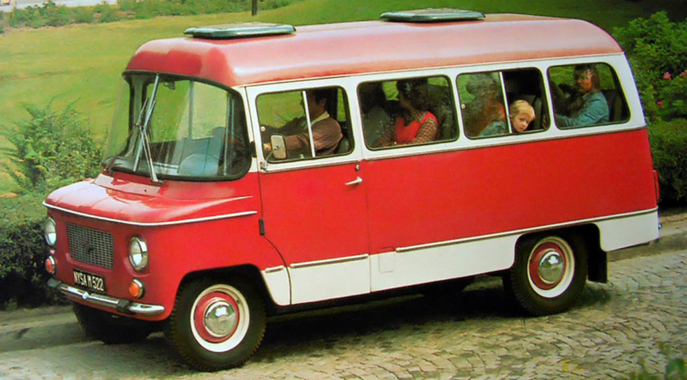 Польский микроавтобус с милым и перспективным дизайном FSO Nysa 521/522