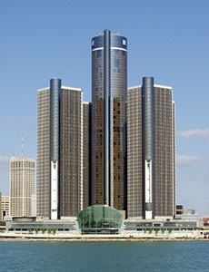 Штаб квартира General Motors в Детройте