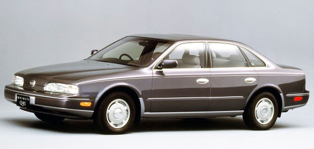 Легендарная Infiniti Q45 - модель произведшая фурор на выставке в Детройте в 1989 году. Infiniti Q45