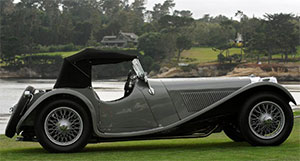 Мечта любого коллеционера - SS Jaguar 100, 1936 год. SS Jaguar 100, 1936 год
