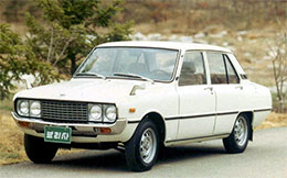 Модель Brisa - первый легковой автомобиль KIA. Выпущен в 1974 году. Модель KIA Brisa